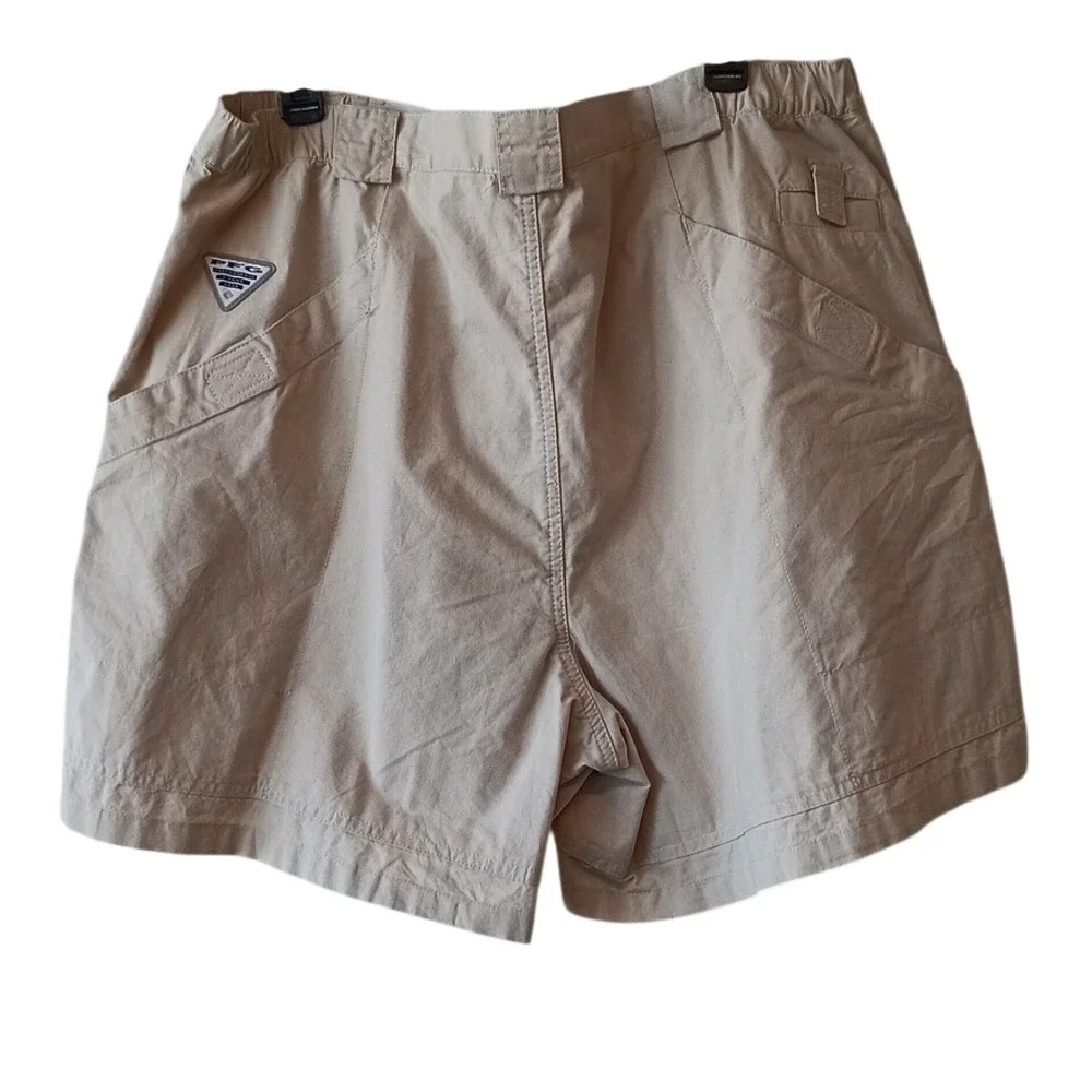 Columbia‎ Men's Fossil PFG Half Moon III Cargo Shorts Size XXL